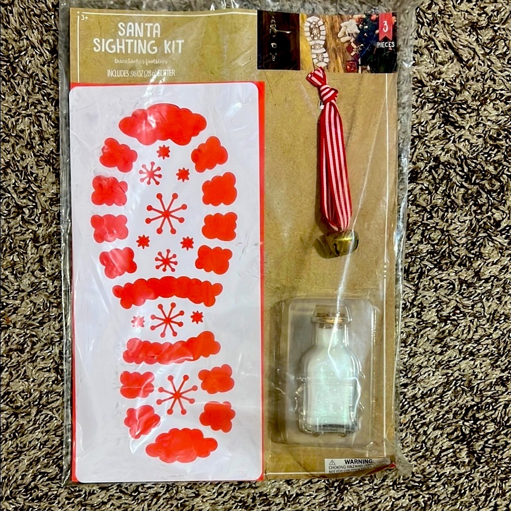 Santa Sighting Kit - Red and White